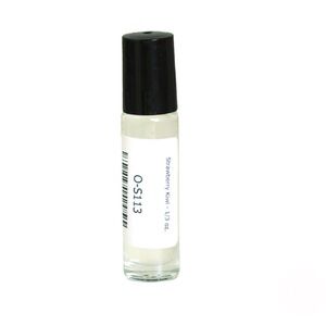 Strawberry Kiwi Fragrance Body oil 1/3 Oz Glass Roll-On